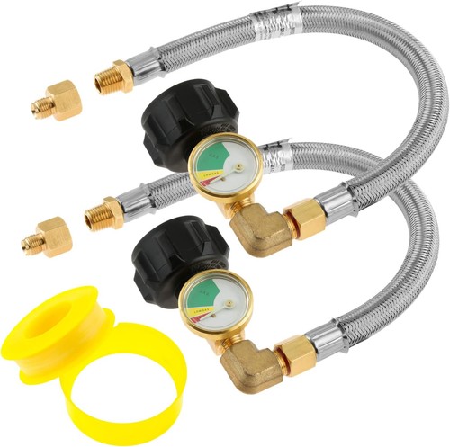 2pack 12inch braided gas - 12inch,