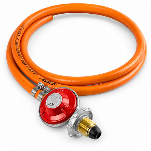 Propane gas regulator with - gas,