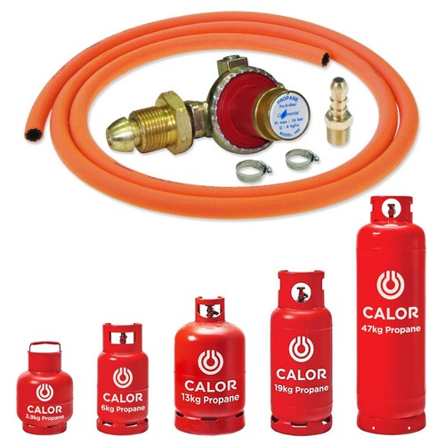 Gas barbecue bottle - bottle, regulator