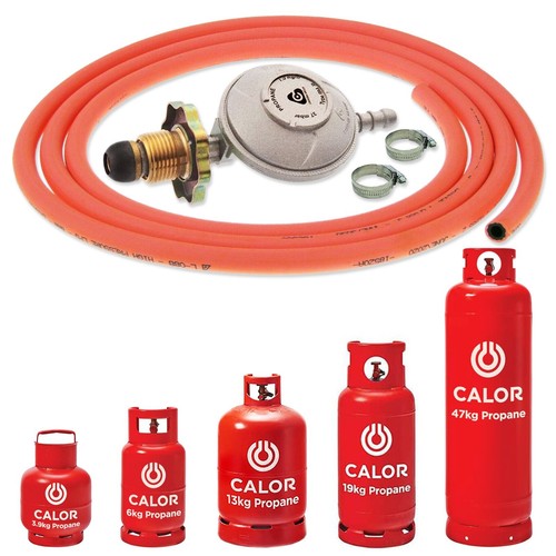 Gas barbecue bottle - gas, regulator