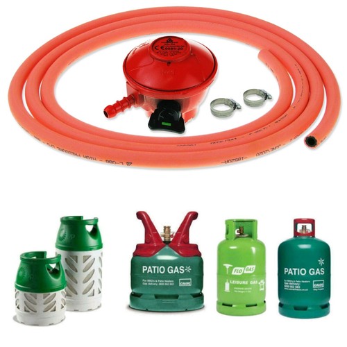Gas barbecue bottle regulator - bottle,