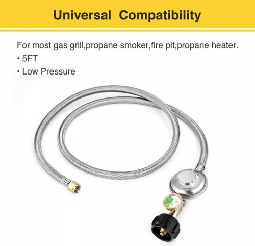 5ft bbq grill low pressure - bbq,