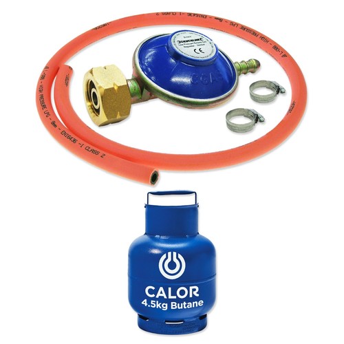 Gas barbecue bottle regulator - bottle,