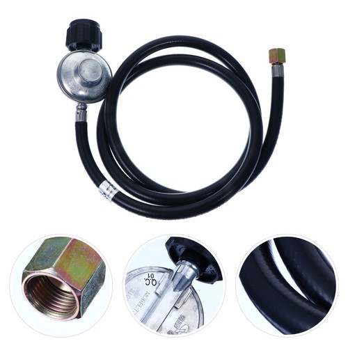 Brass propane gas regulator - gas,